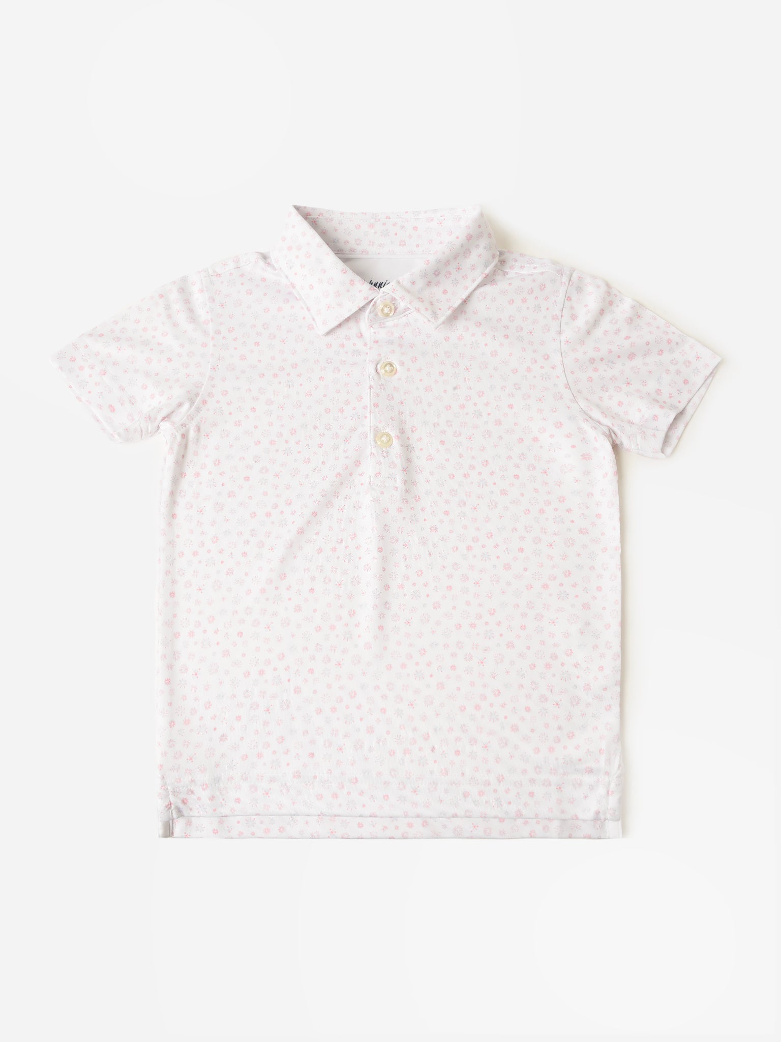 Johnnie-O Boys' Sparkler Jr. Printed Jersey Performance Polo - Saint Bernard