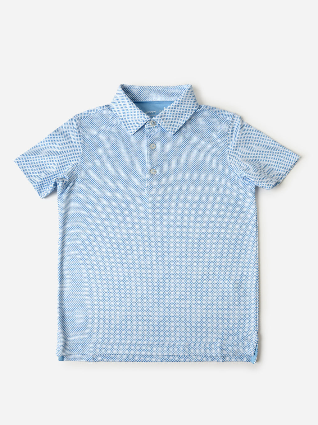 Johnnie-O Boys' Gaston Jr. Printed Jersey Performance Polo - Saint Bernard