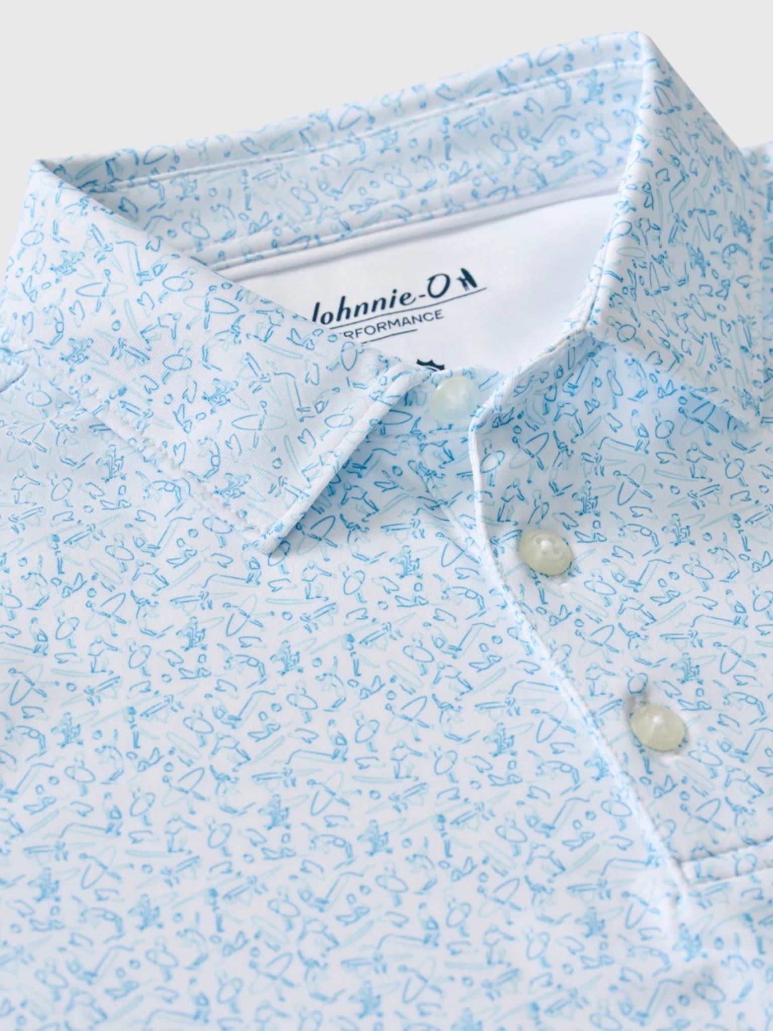 Johnnie-O Boys' Beach Break Jr. Performance Jersey Polo - Saint Bernard