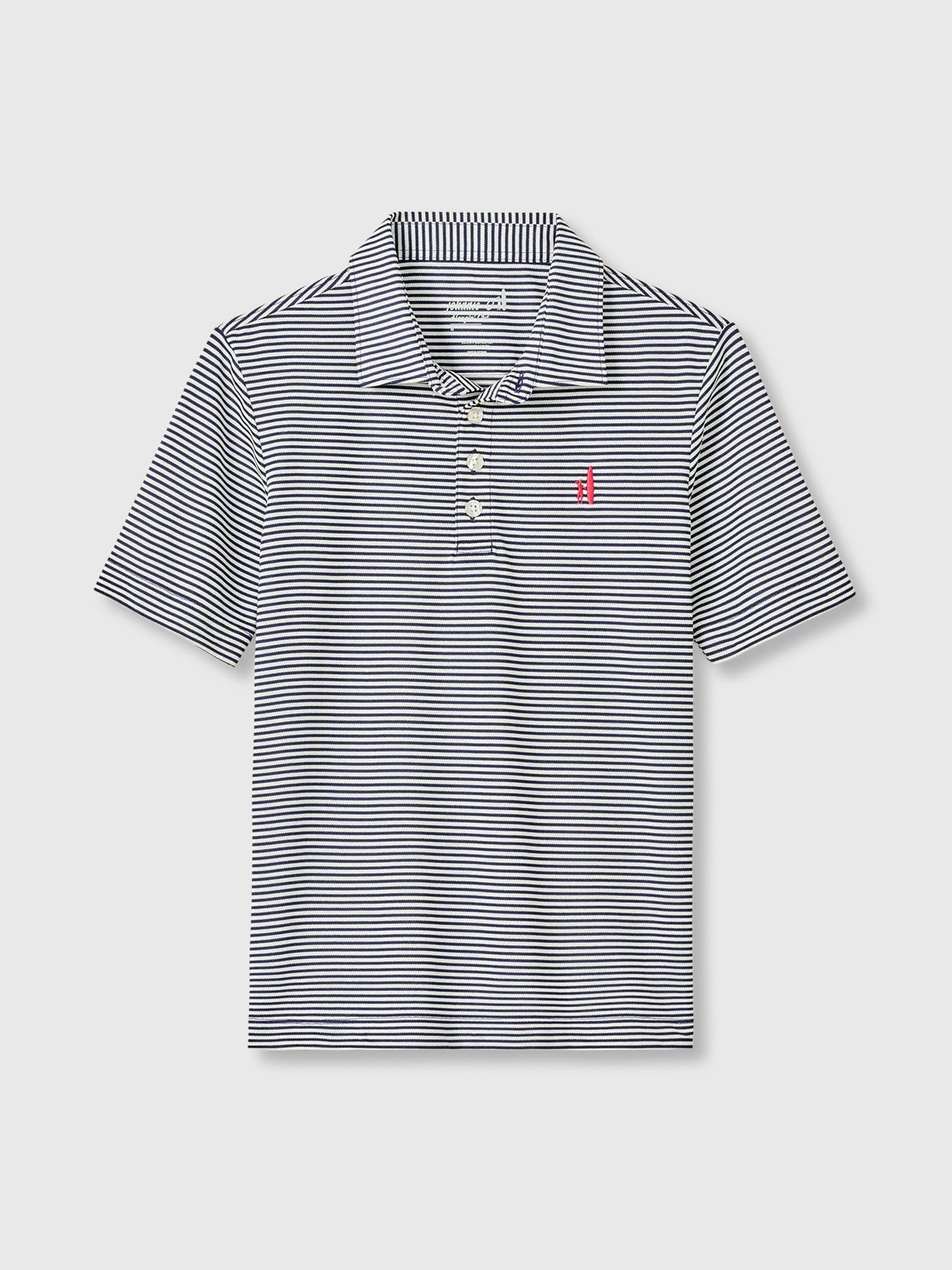 Johnnie-O Boys' Dru Jr. Performance Mesh Polo - Saint Bernard