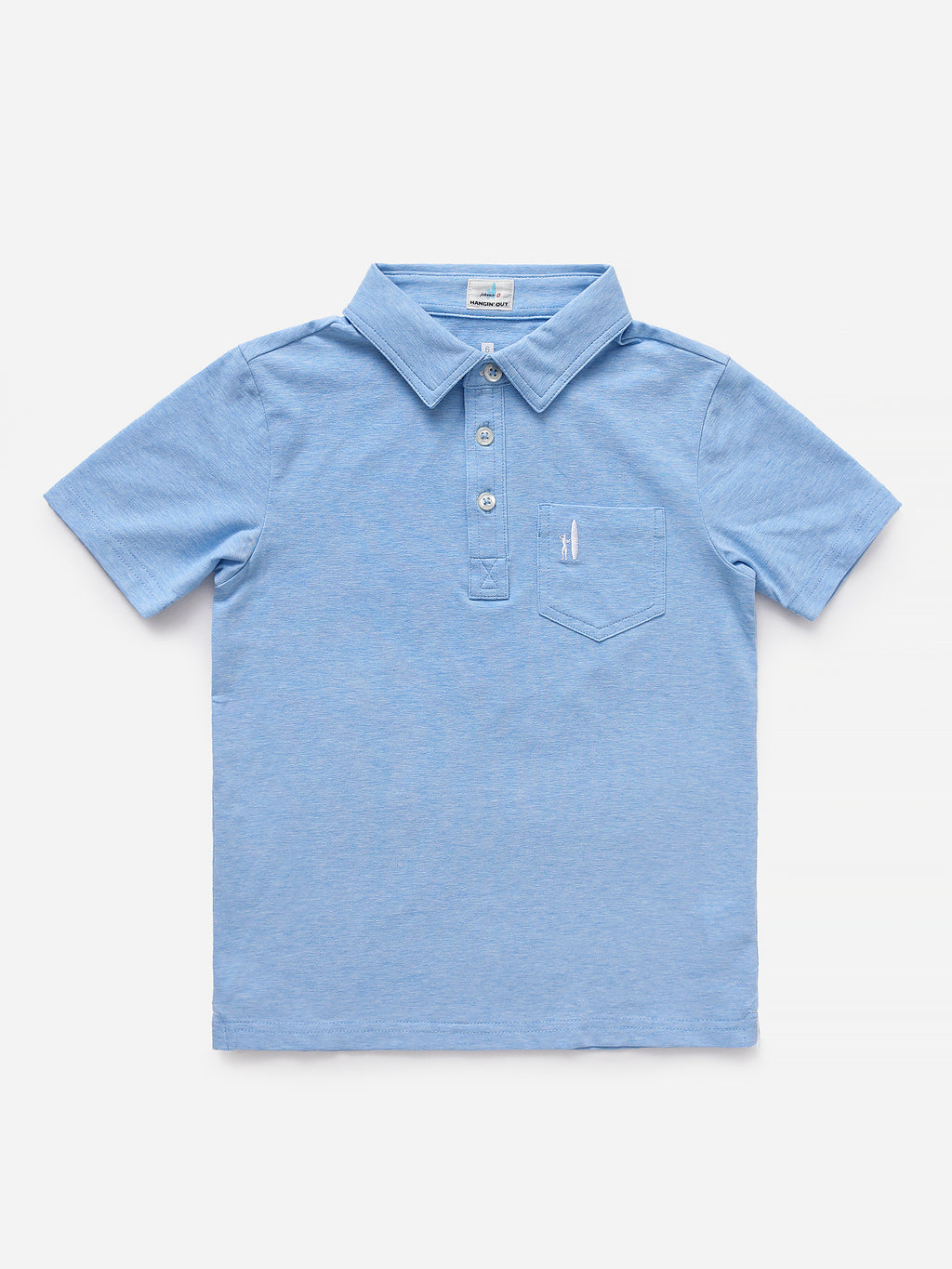 Johnnie-O Boys' The Original Jr. Heathered Polo - Saint Bernard