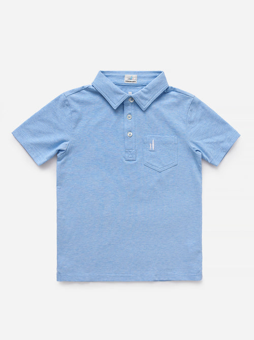 Johnnie-O Boys' The Original Jr. Heathered Polo