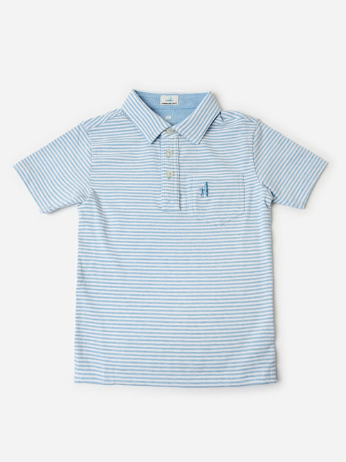 Johnnie-O Boys' The Original Jr. Dante Stripe Polo
