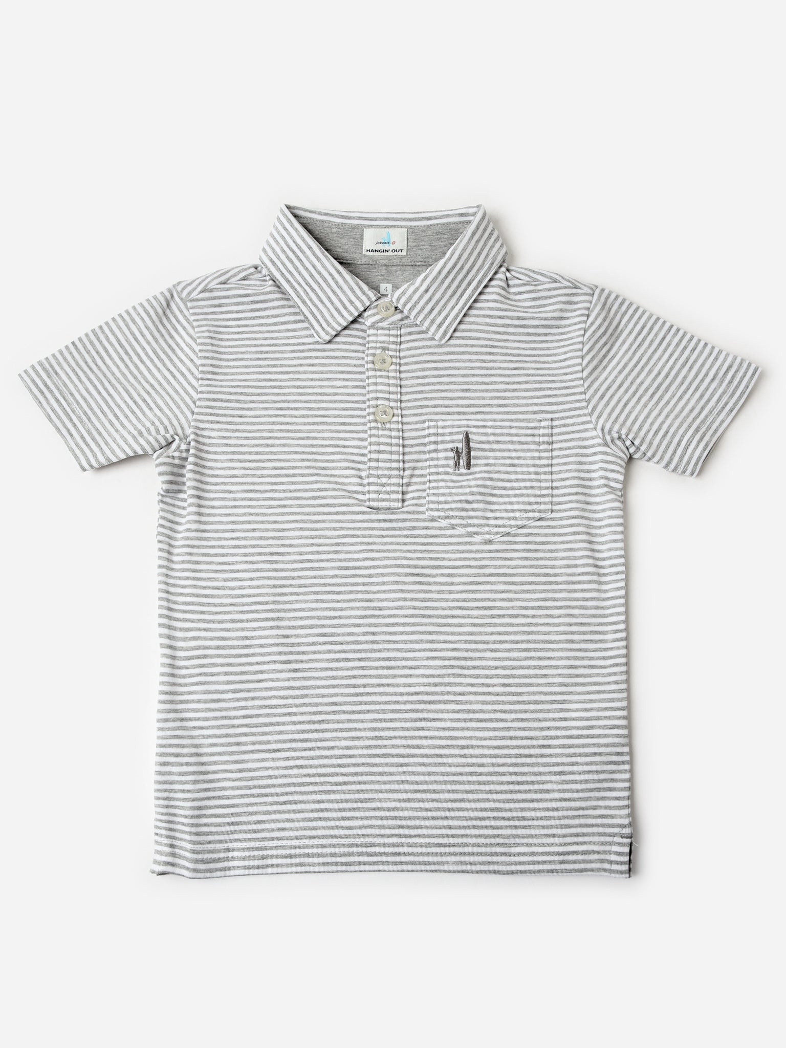 Johnnie-O Boys' The Original Jr. Dante Stripe Polo - Saint Bernard