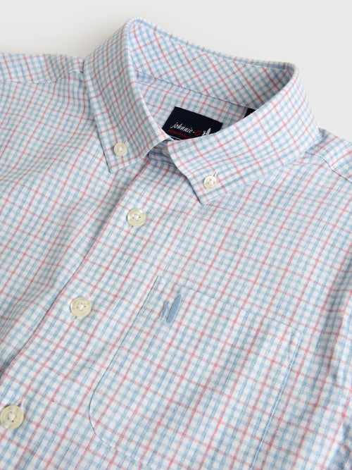 Johnnie-O Boys' Koby Jr. Performance Button-Down Shirt