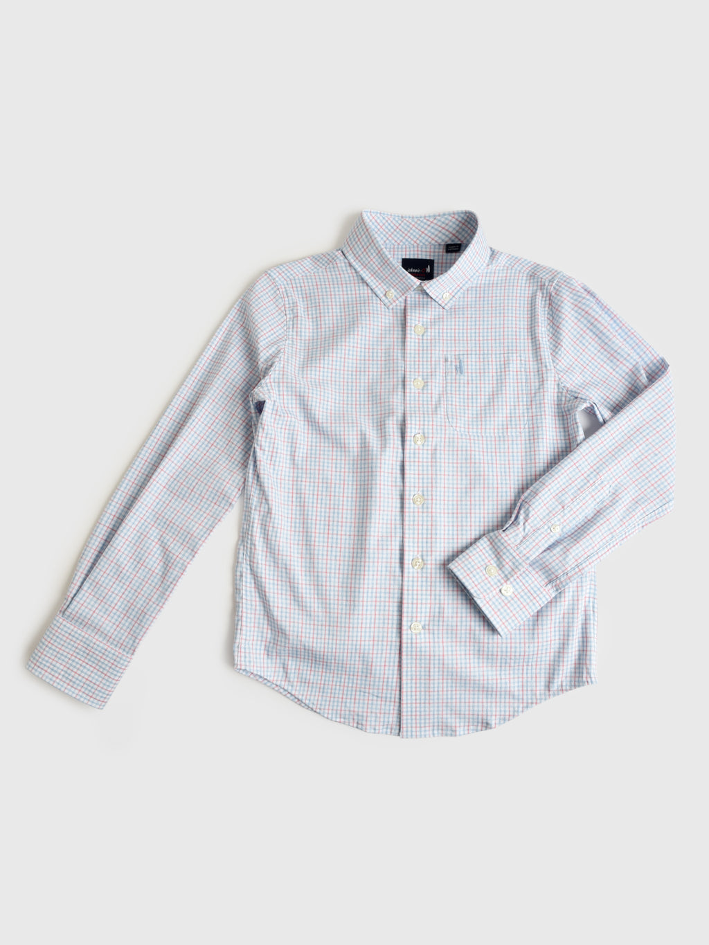 Johnnie-O Boys' Koby Jr. Performance Button-Down Shirt - Saint Bernard