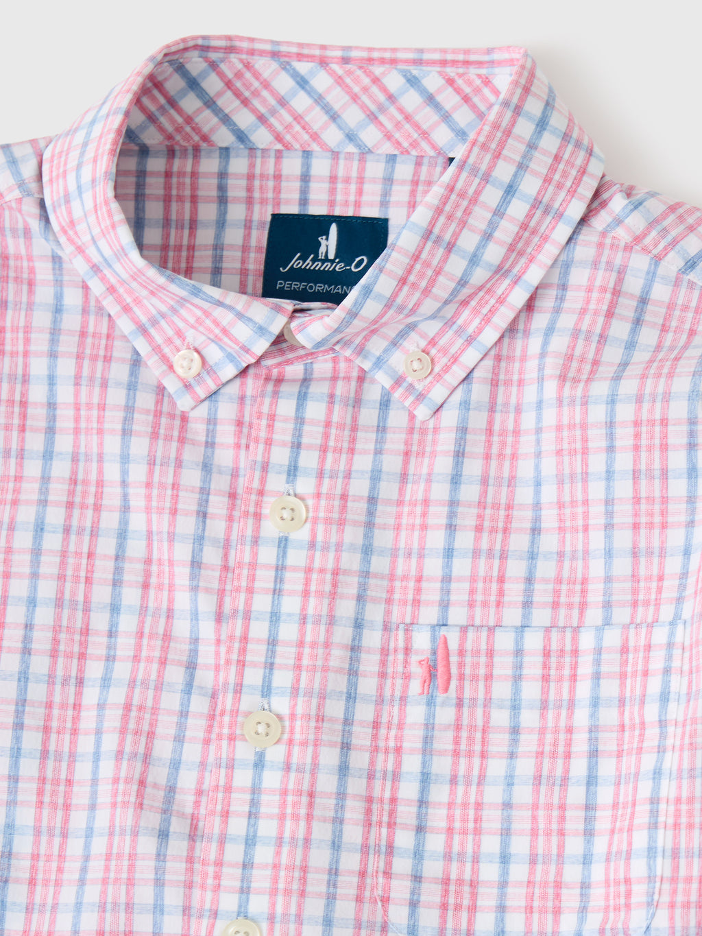 Johnnie-O Boys' Tinsley Everyday Performance Jr. Button-Down Shirt - Saint Bernard