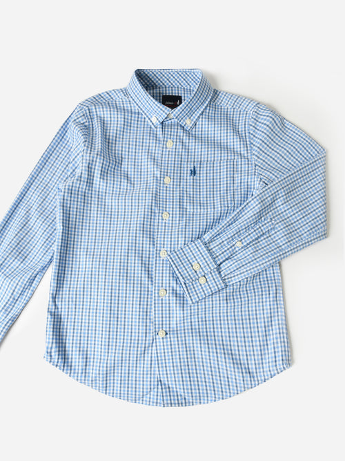 Johnnie-O Boys' Acadia Jr. Prep-Formance Button-Down Shirt