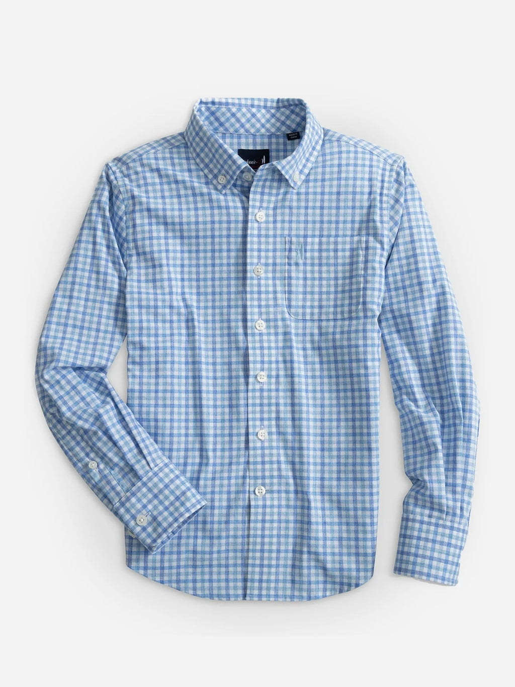 Johnnie-O Boys' Rylen Jr. Performance Button-Down Shirt - Saint Bernard