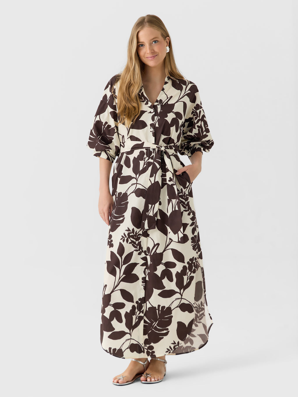 Brochu Walker Women's The Kate Printed Maxi Dress - Saint Bernard