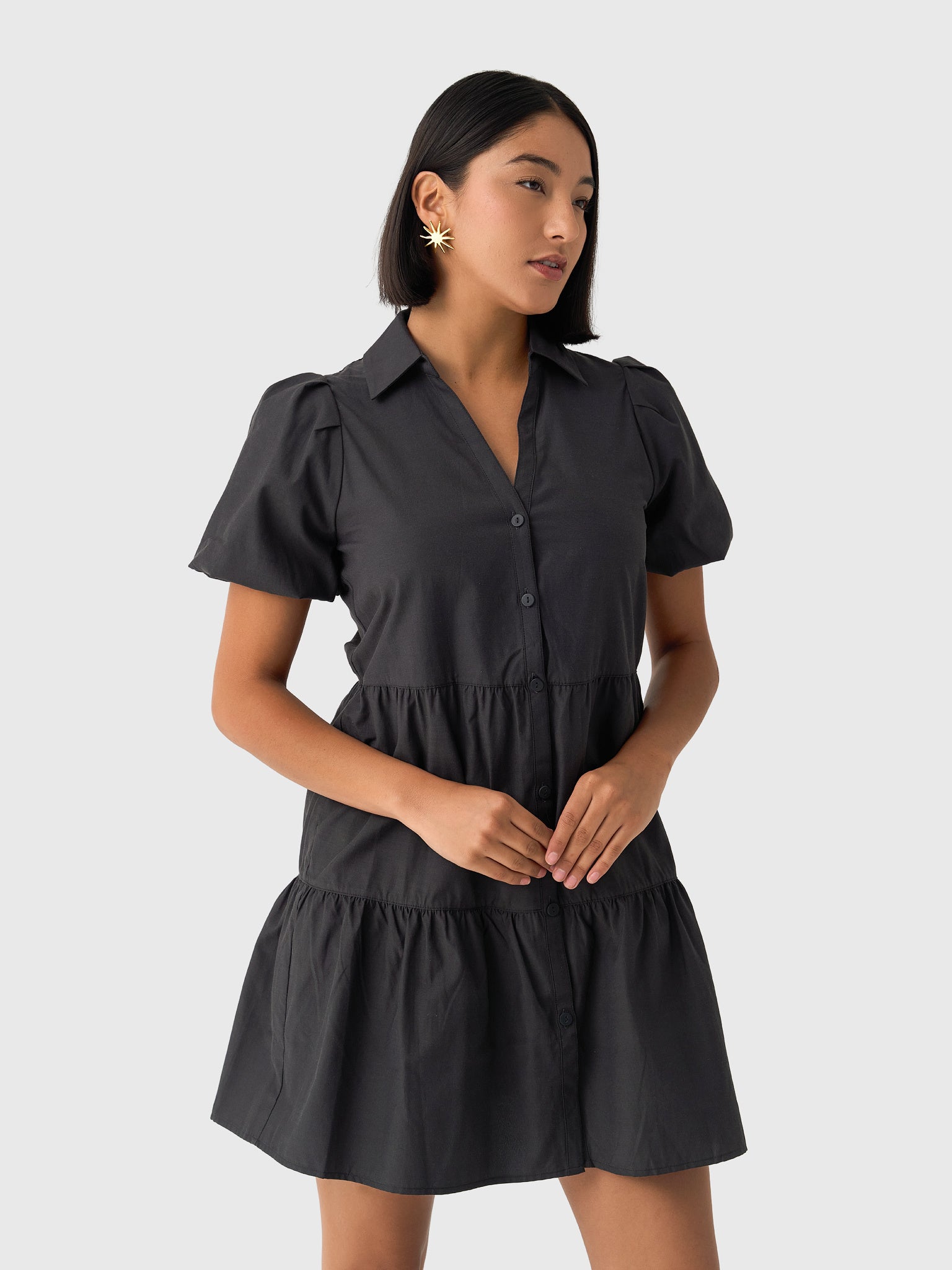 brochu walker havana mini dress Brochu Walker Havana Mini Dress in Washed Black, S