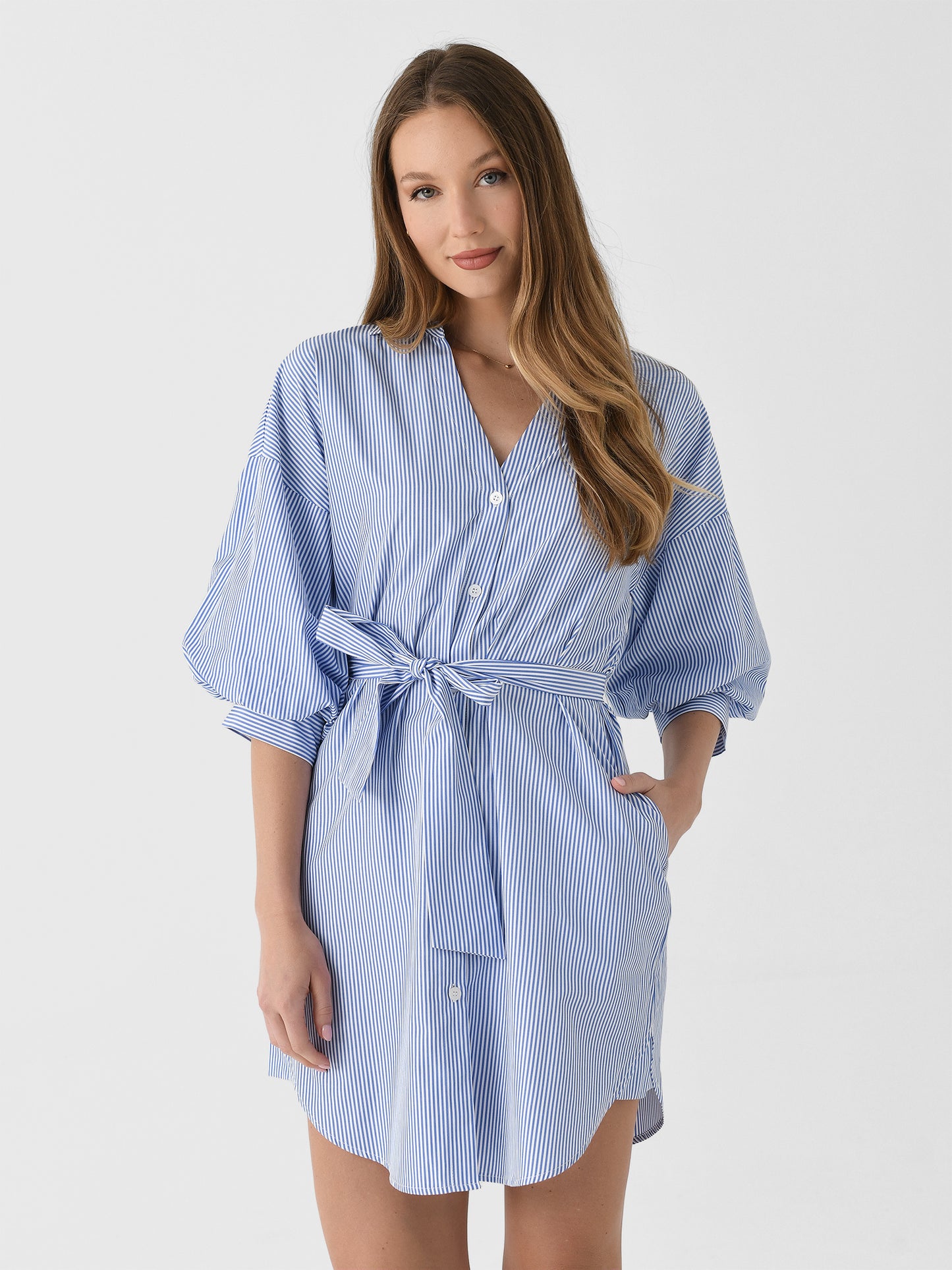 Brochu Walker Women's The Kate Belted Dress - Saint Bernard