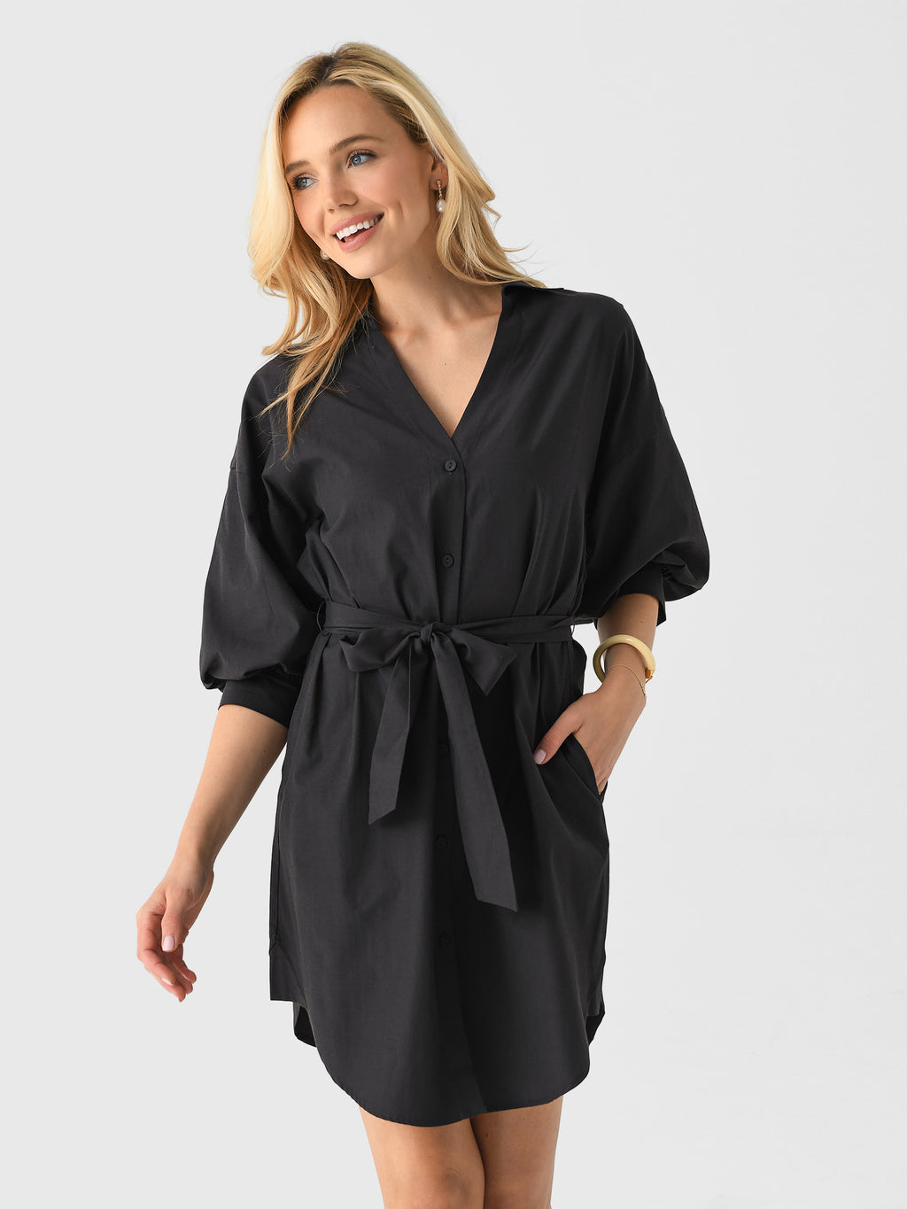 Brochu Walker Women's The Kate Belted Dress - Saint Bernard