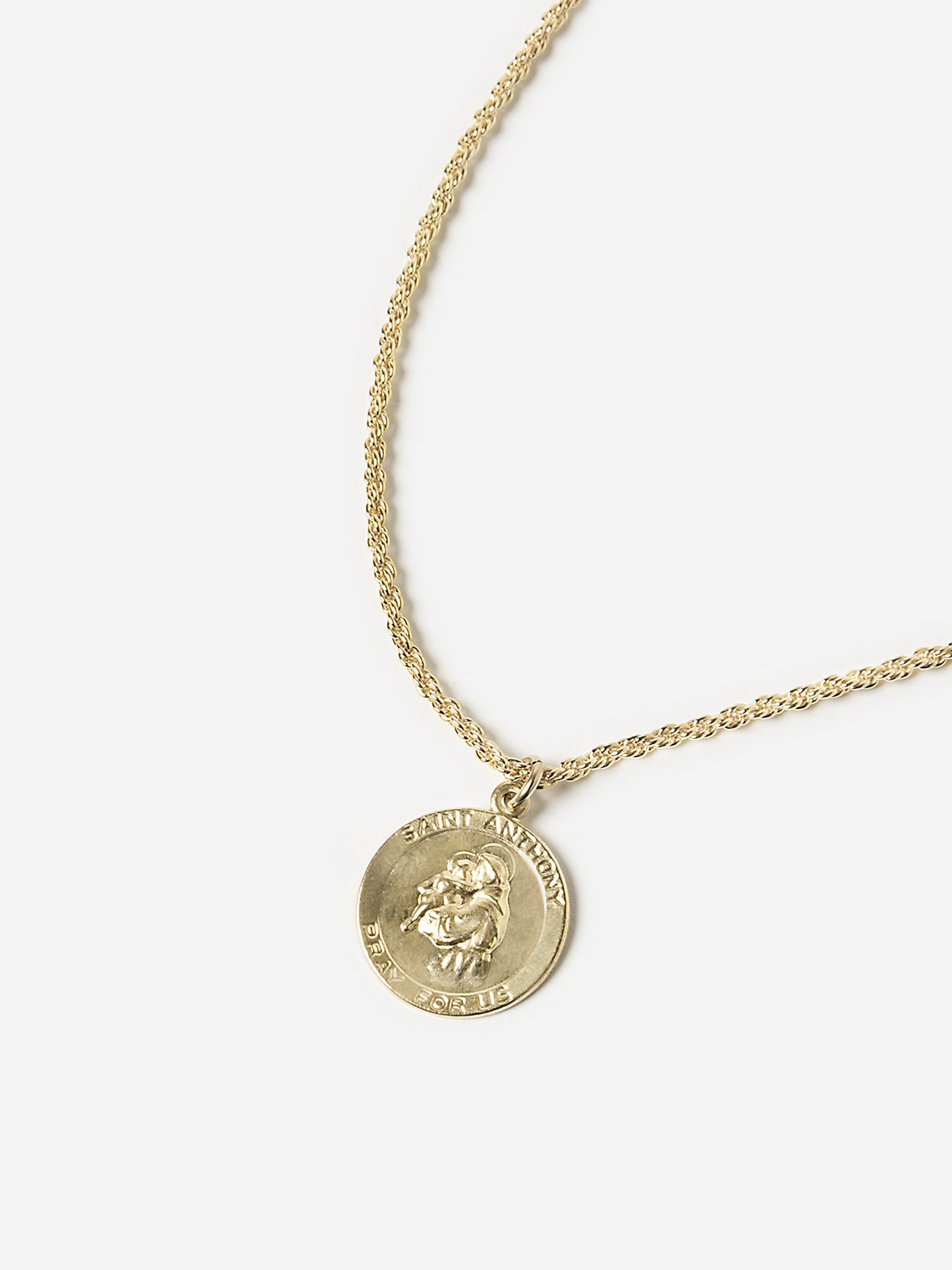 Joy Dravecky Women's Gold Filled Saint Anthony Necklace