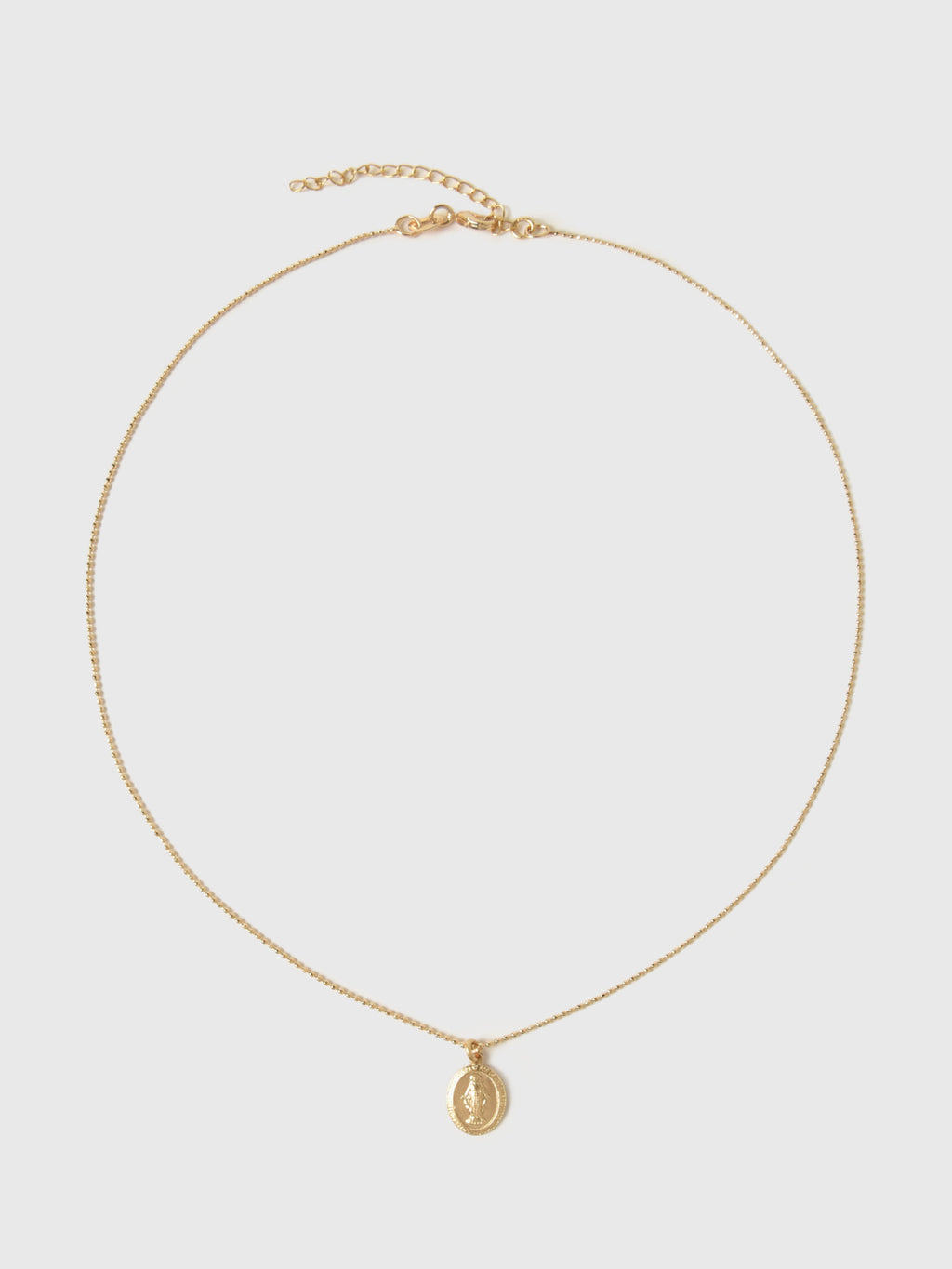 Joy Dravecky Mini Mary Charm Necklace - Saint Bernard