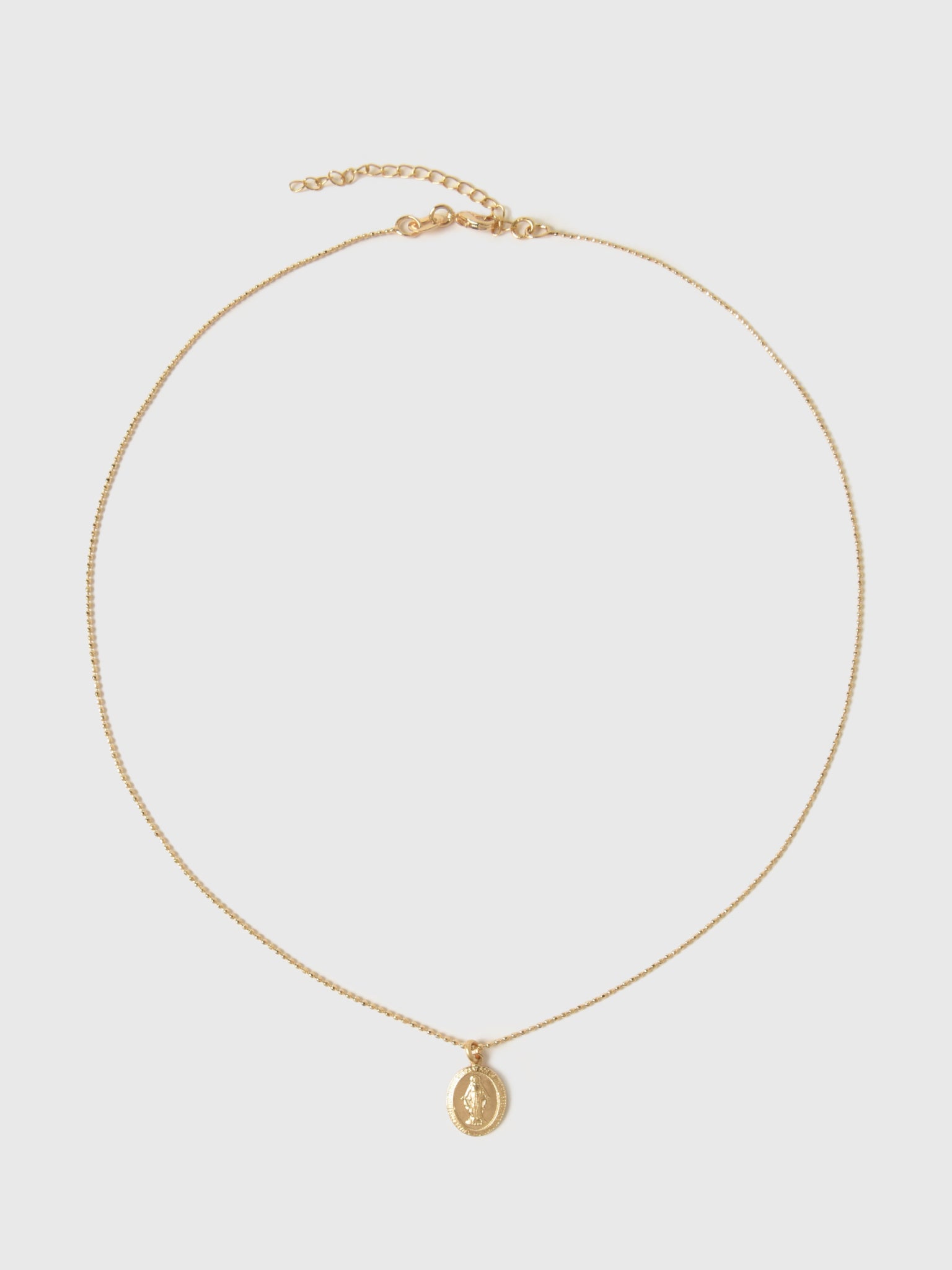 Joy Dravecky Mini Mary Charm Necklace - Saint Bernard