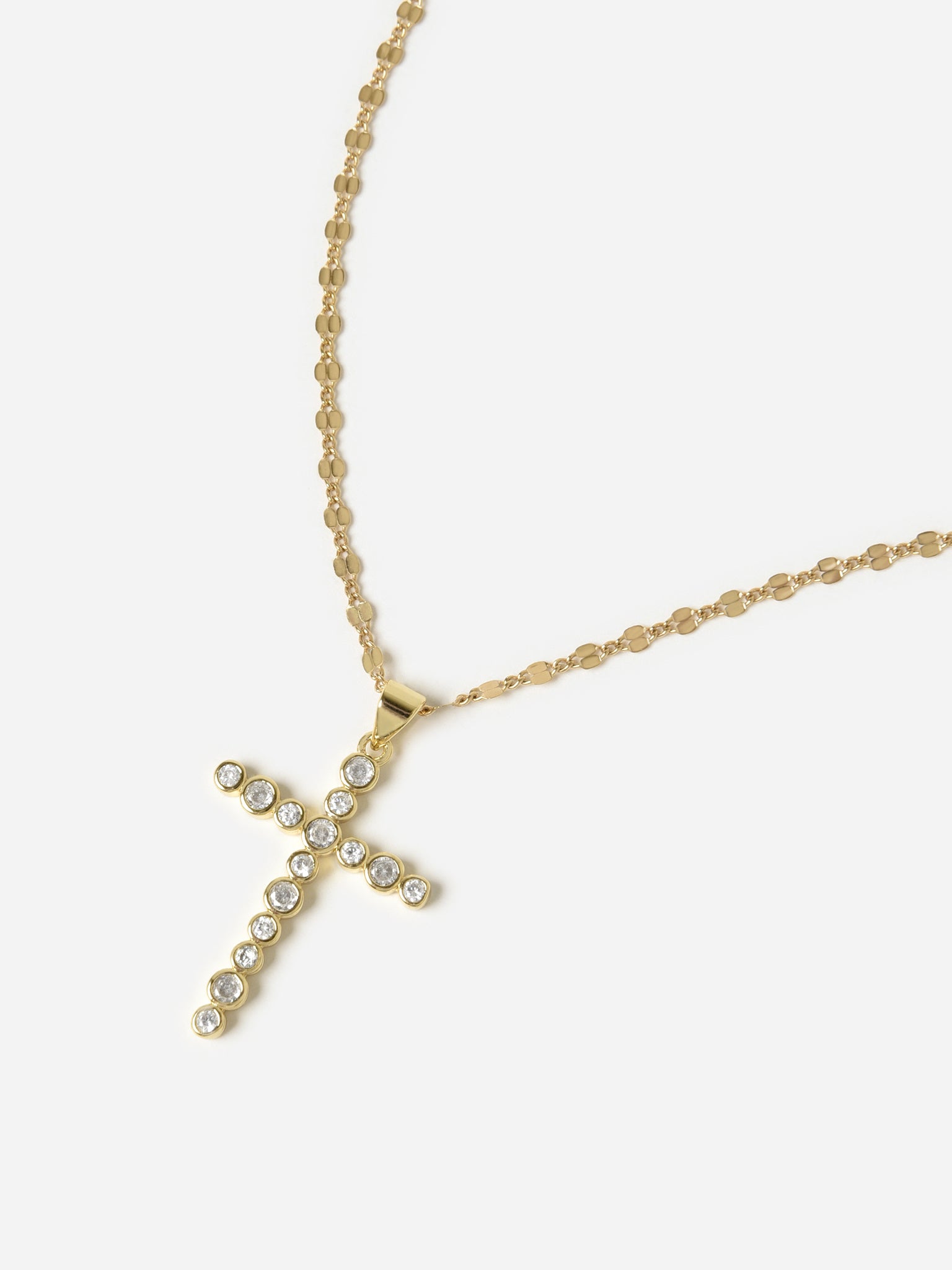 Joy Dravecky Francesca Cross Necklace - Saint Bernard