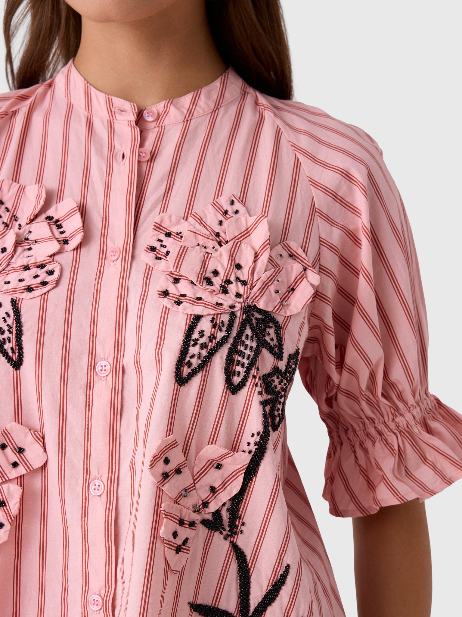 Essentiel Antwerp Women's Jeez Flower Blouse - Saint Bernard