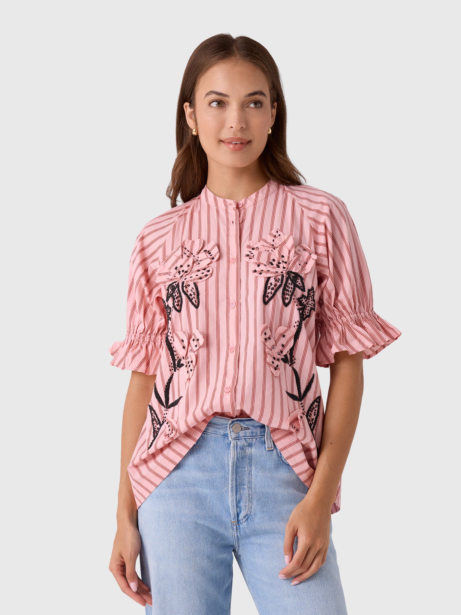 Essentiel Antwerp Women's Jeez Flower Blouse