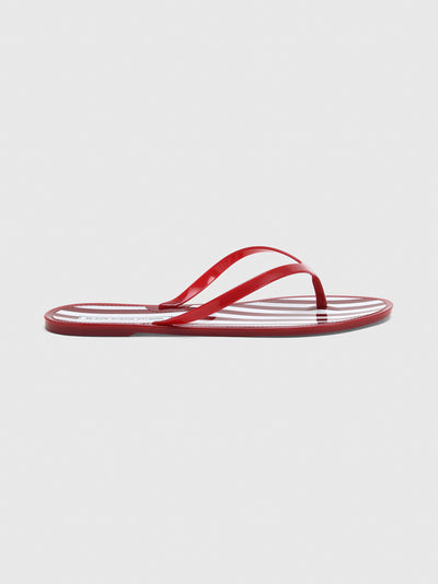 Black Suede Studio Women's Crystal Stripe Sandal - Saint Bernard
