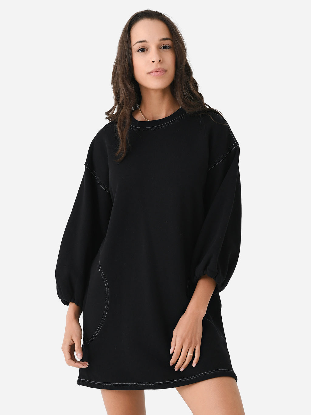 Velvet Women's Jensen Fleece Dress - Saint Bernard