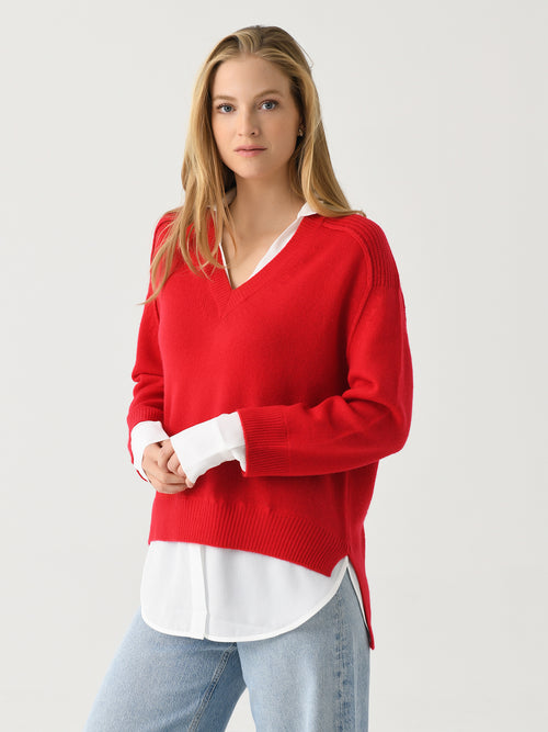 Brochu Walker Women's The Looker Layered V-Neck