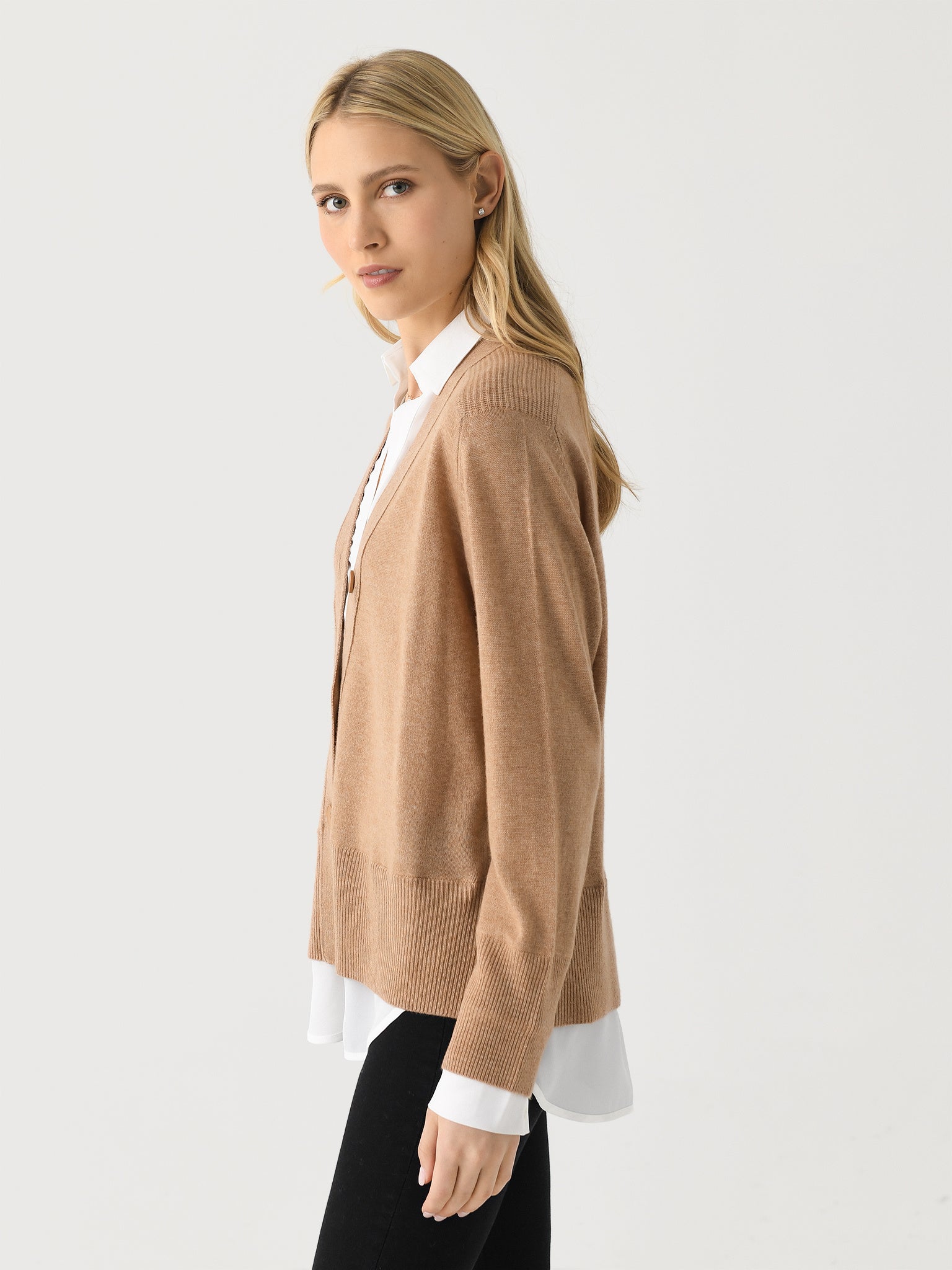 Brochu Walker Women's The Callie Layered Looker Cardigan – Saint