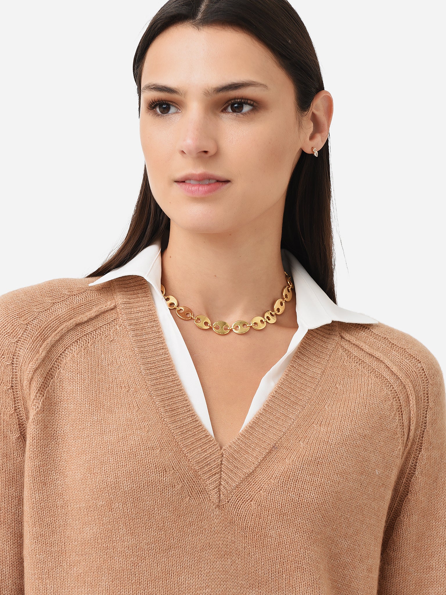 Brochu Walker Women's The Looker Layered V-Neck Dress - Saint Bernard