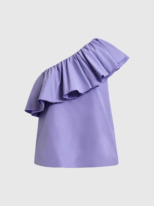 Essentiel Antwerp Women's Jillian Asymmetric Ruffle Top