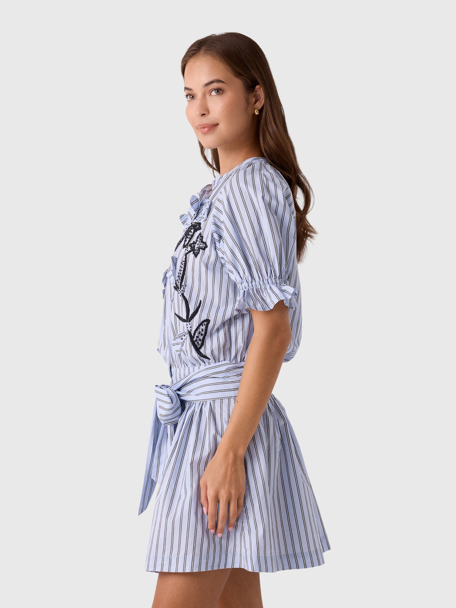 Essentiel Antwerp Women's Jindonesia Flower Dress - Saint Bernard