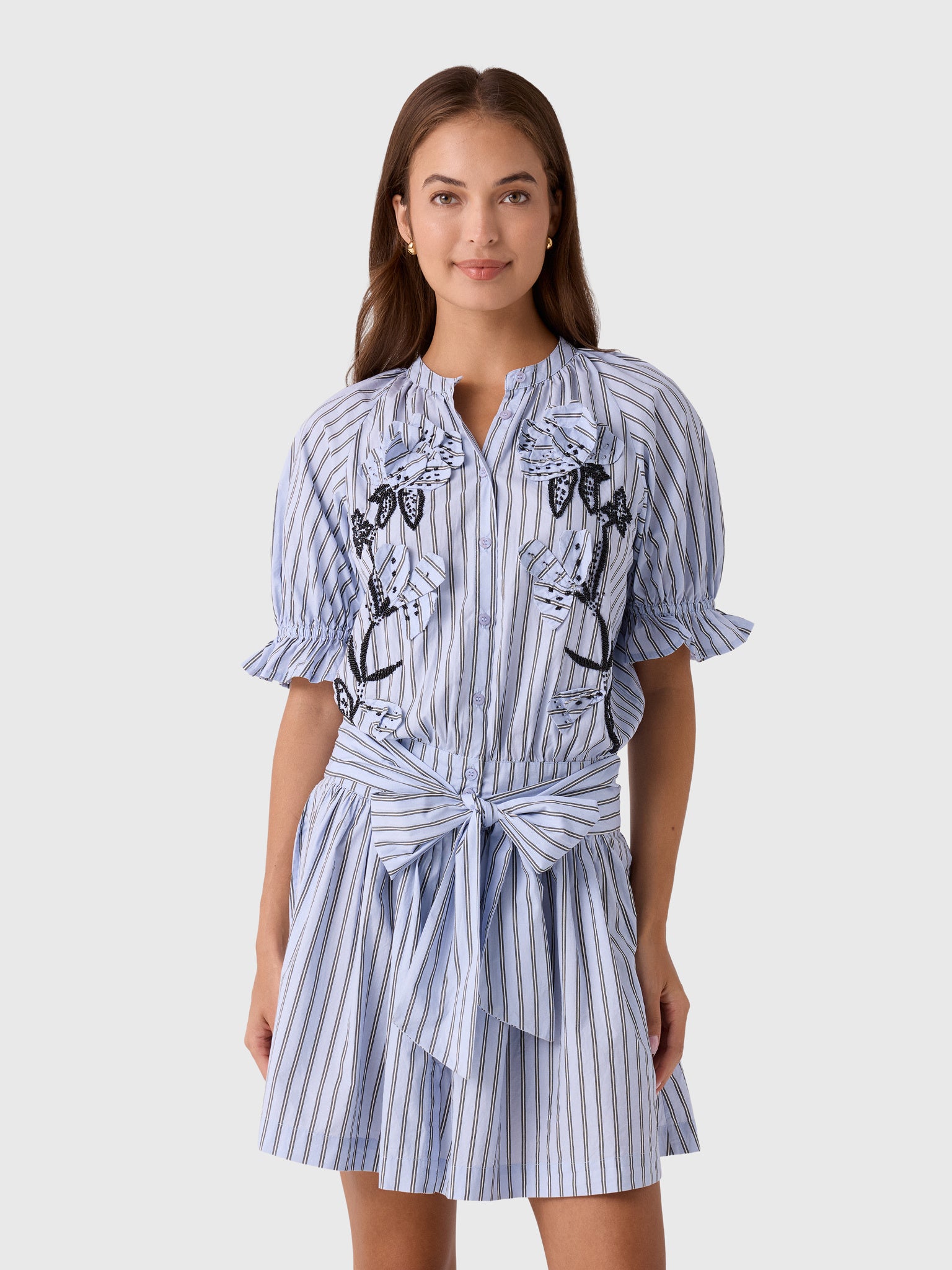 Essentiel Antwerp Women's Jindonesia Flower Dress - Saint Bernard
