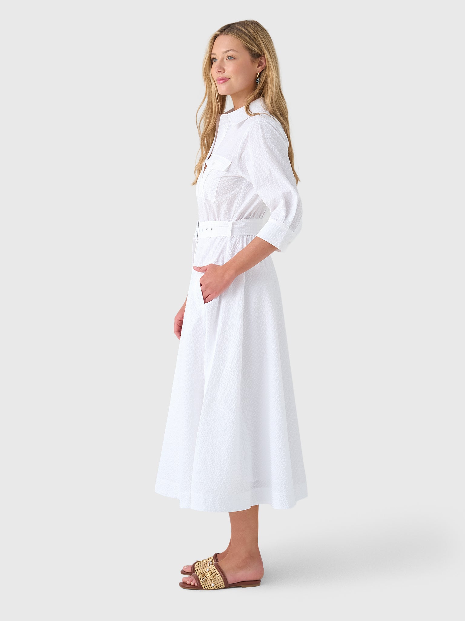Essentiel Antwerp Women's Jizo Shirt Dress - Saint Bernard