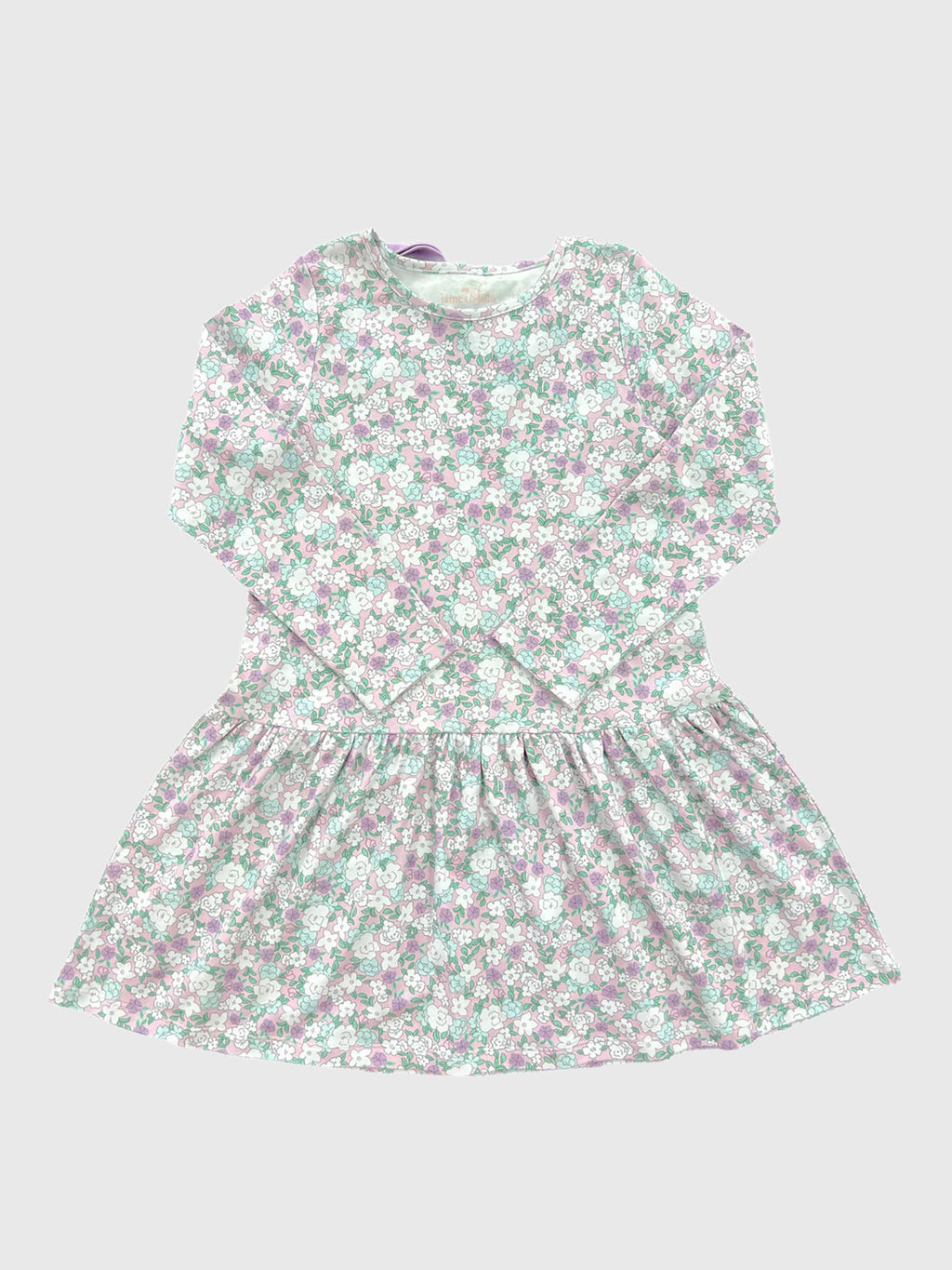 James + Lottie Girls' Loren Knit Dress - Saint Bernard