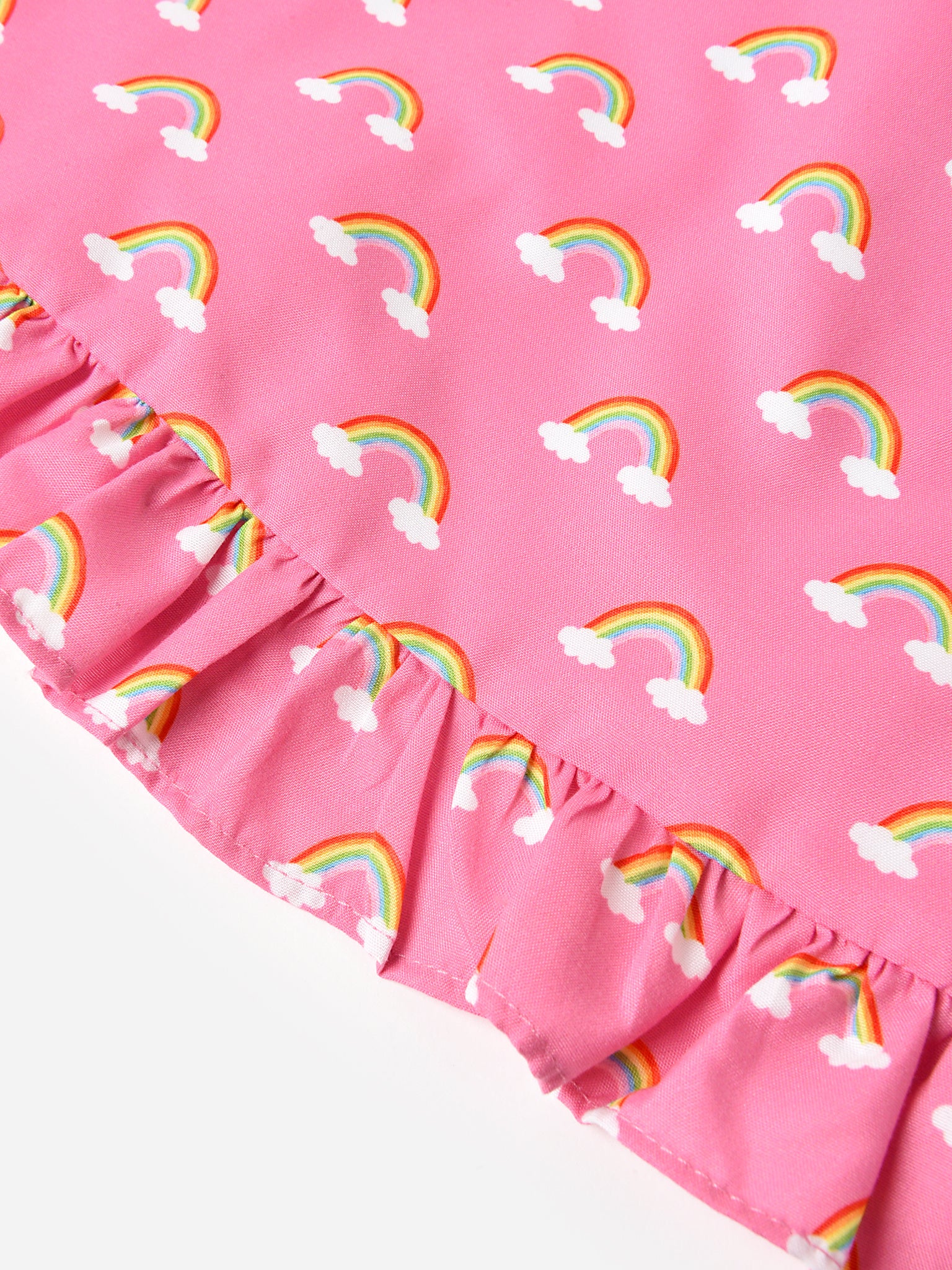 James & Lottie Natalie Bloomer Set, Pink & Blue Stripe