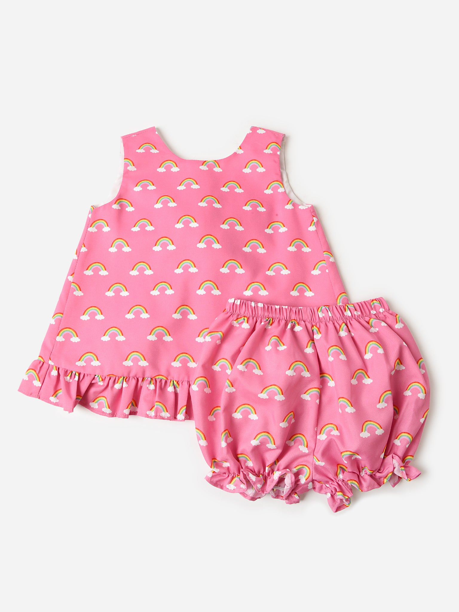 James + Lottie Girls' Mae Bloomer Set - Saint Bernard