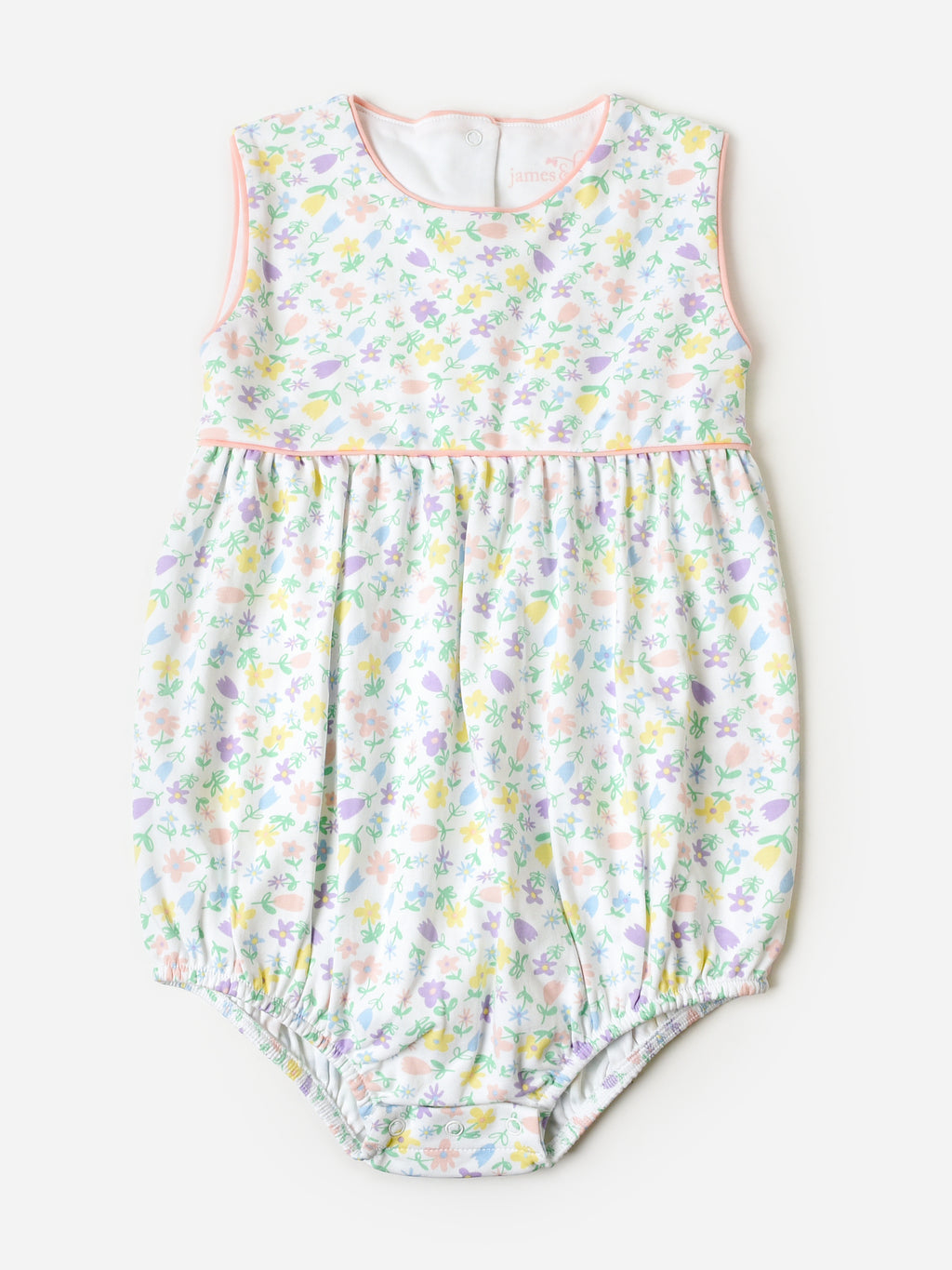 James + Lottie Baby Girls' Rowan Knit Bubble - Saint Bernard