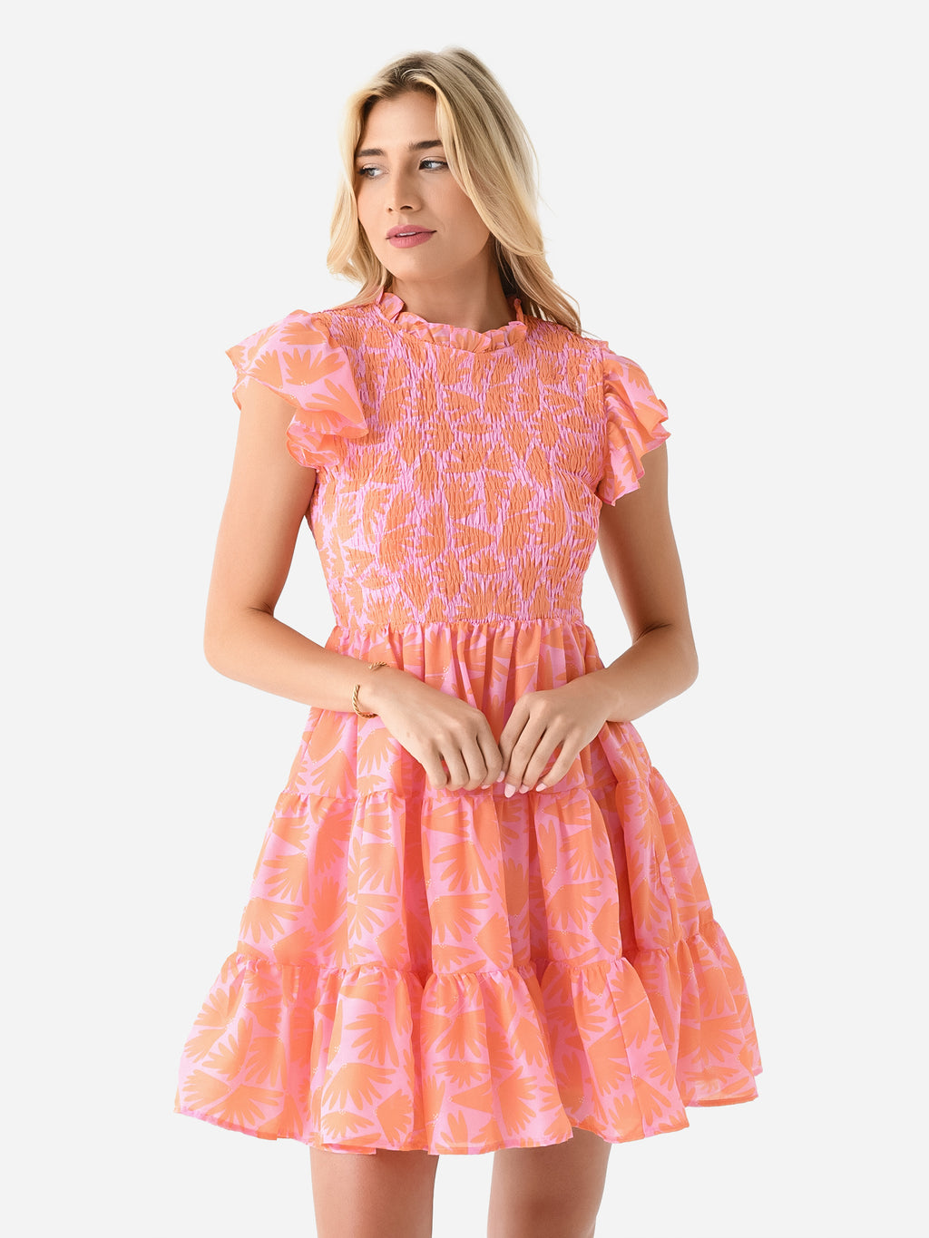 J. Marie Women's The Andi Ruched Dress - Saint Bernard