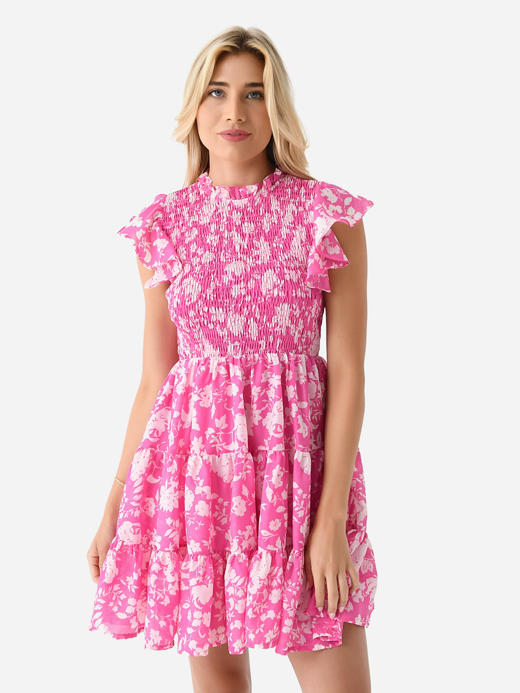 J. Marie Women's The Fleur Ruched Dress - Saint Bernard