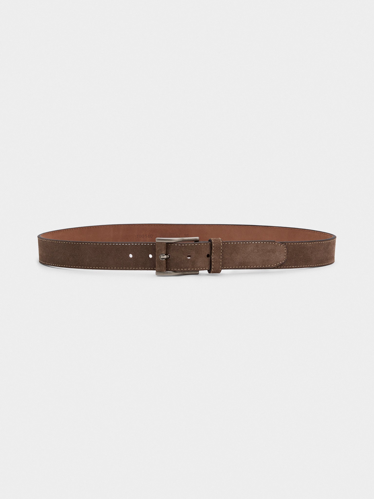 Johnnie-O Men's Classic Suede Belt - Saint Bernard