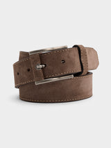 Johnnie-O Men's Classic Suede Belt - Saint Bernard