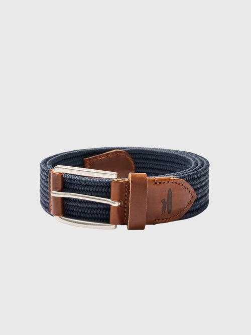 Johnnie-O Men's Farley Waxed Cotton Stretch Belt