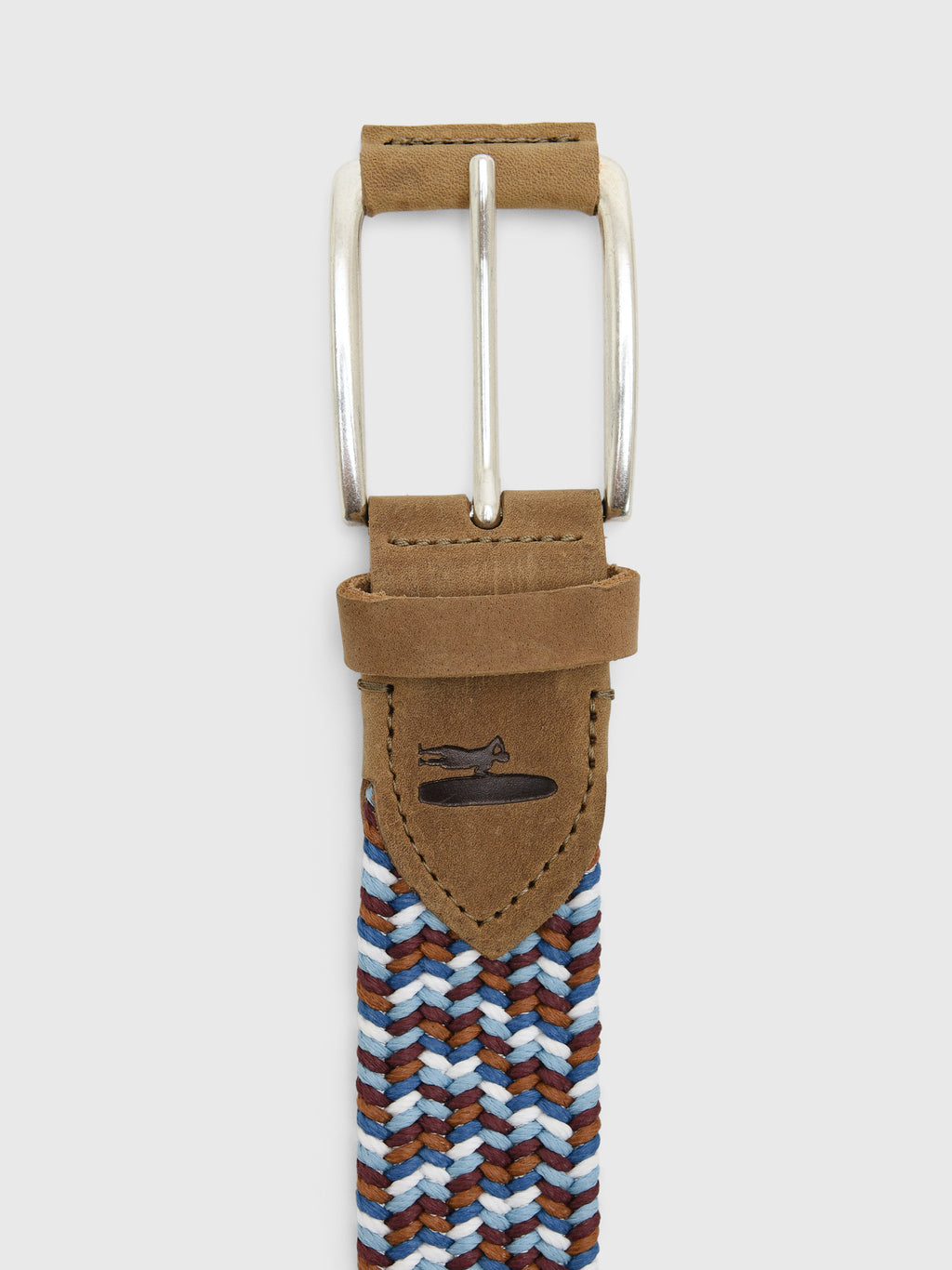 Johnnie-O Men's Cotton Stretch Belt - Saint Bernard