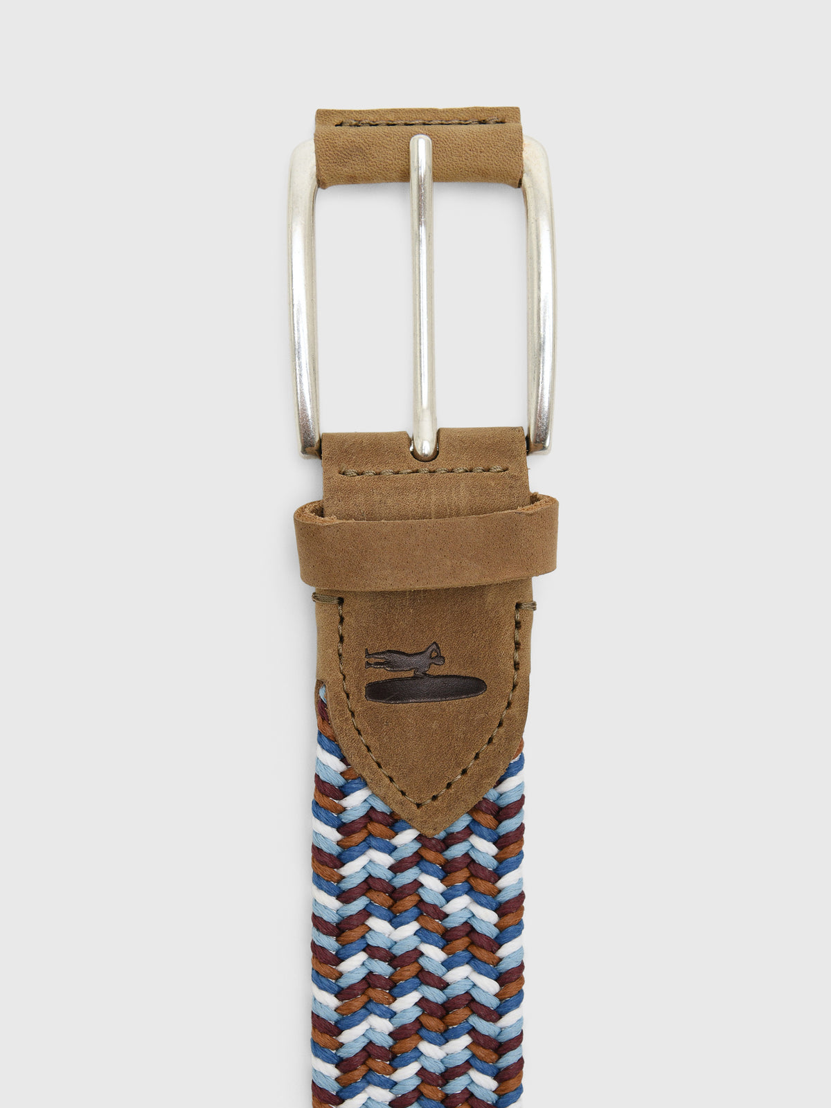 Johnnie-O Men's Cotton Stretch Belt - Saint Bernard