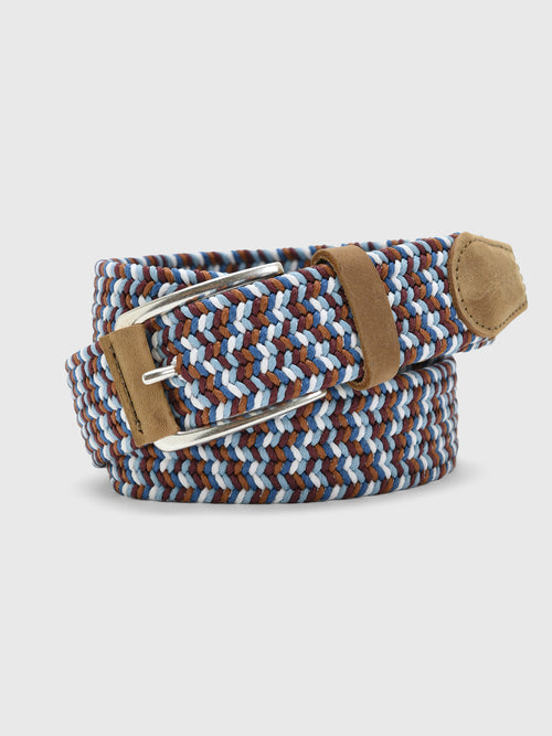 Johnnie-O Men's Cotton Stretch Belt