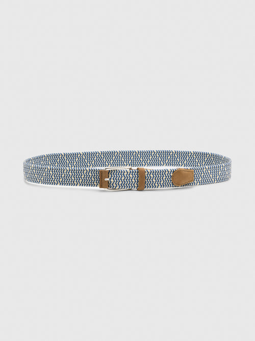 Johnnie-O Men's Cotton Stretch Belt - Saint Bernard