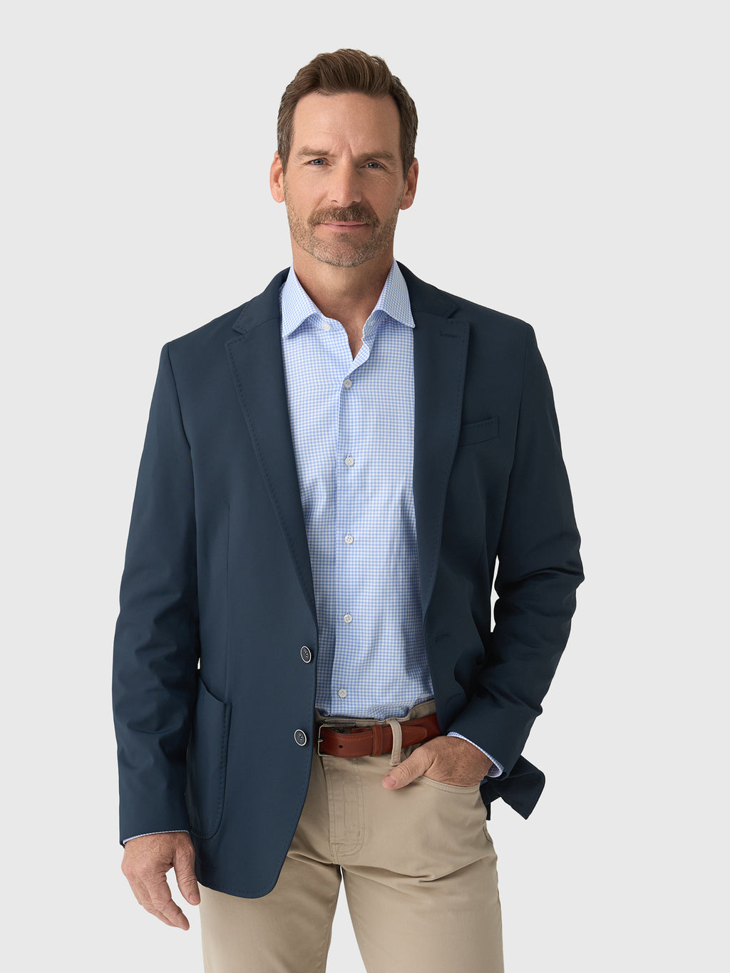 Johnnie-O Men's Hoffman Top Shelf Performance Stretch Knit Blazer - Saint Bernard