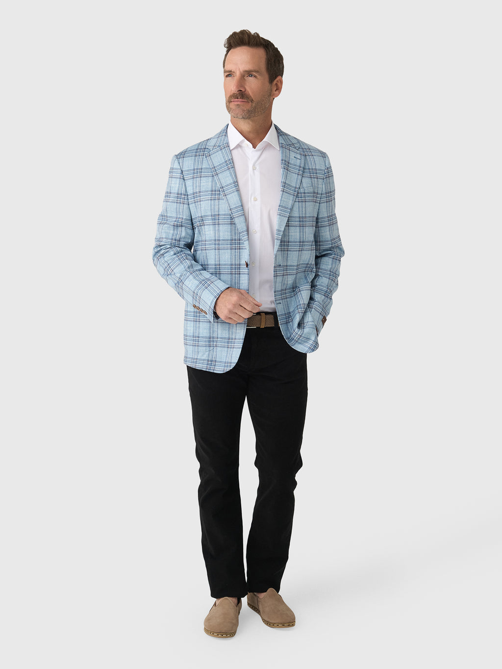 Johnnie-O Men's Samuel Top Shelf Printed Knit Sport Coat - Saint Bernard