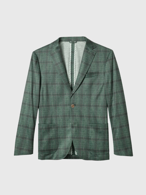 Johnnie-O Men's Zephyr Pane Printed Knit Stretch Sport Coat
