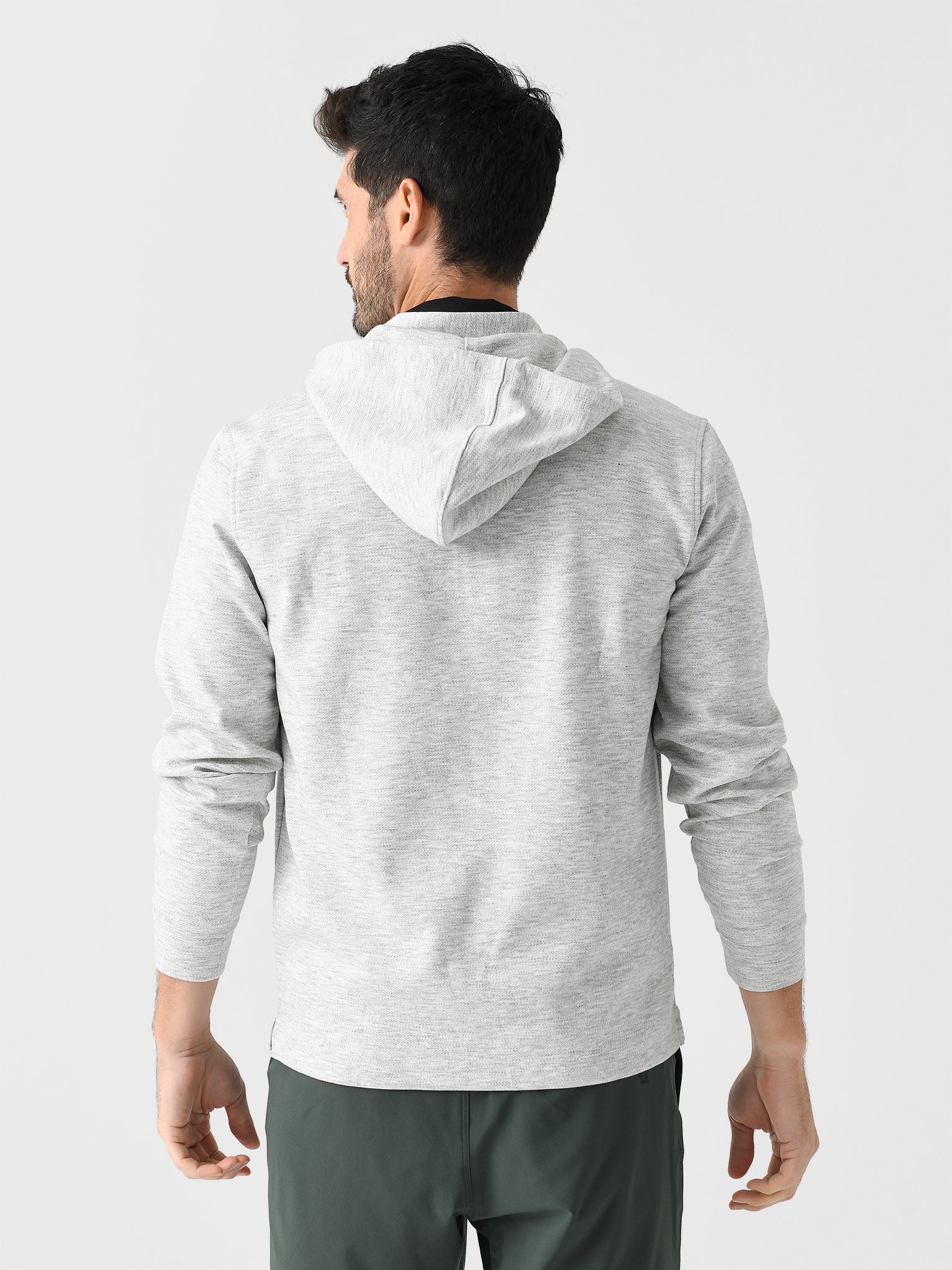 Johnnie-O Men's Maxton Quarter-Zip Hoodie | $248.00 | Saint Bernard