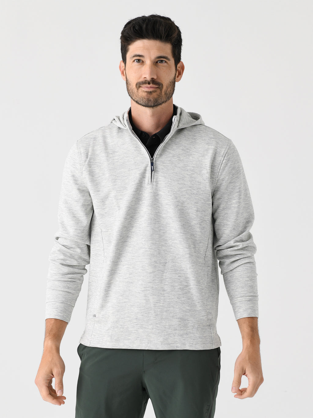 Johnnie-O Men's Maxton Quarter-Zip Hoodie - Saint Bernard